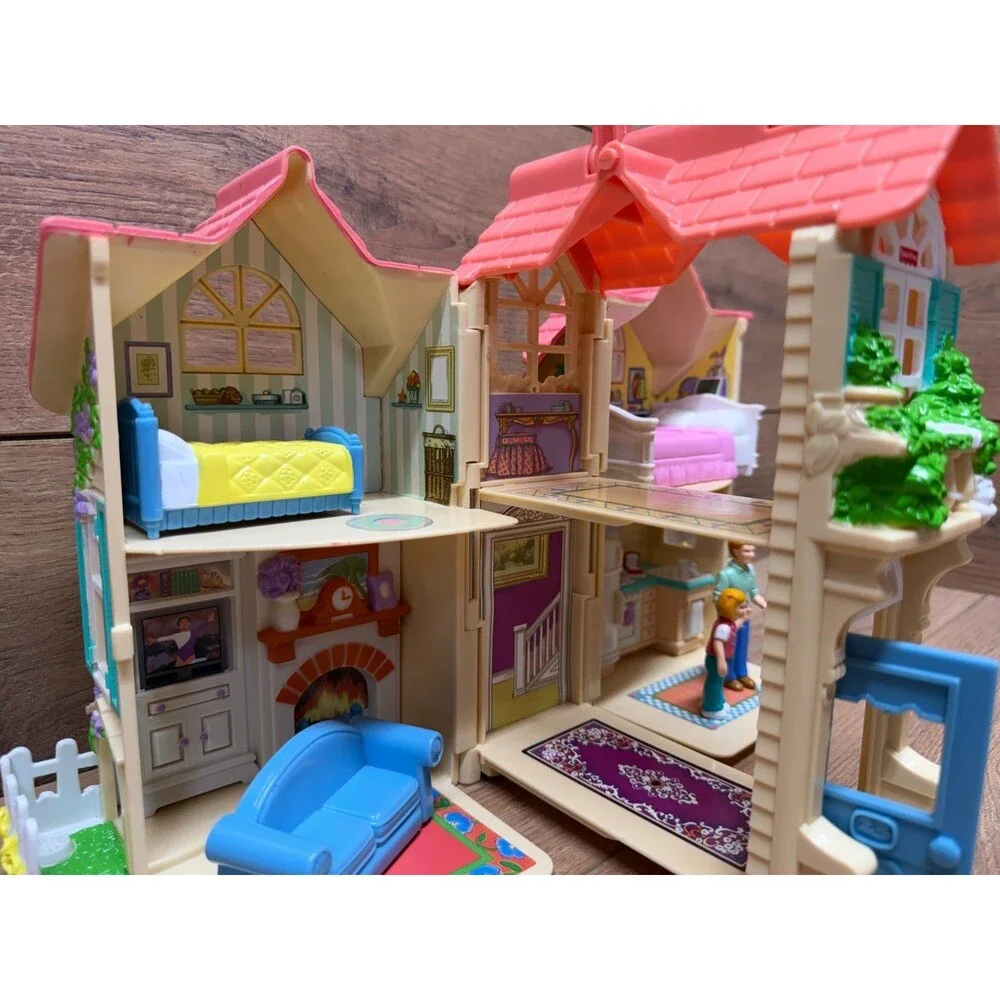 Fisher-Price Loving Family Sweet Streets Country Cottage House w/ Accessories